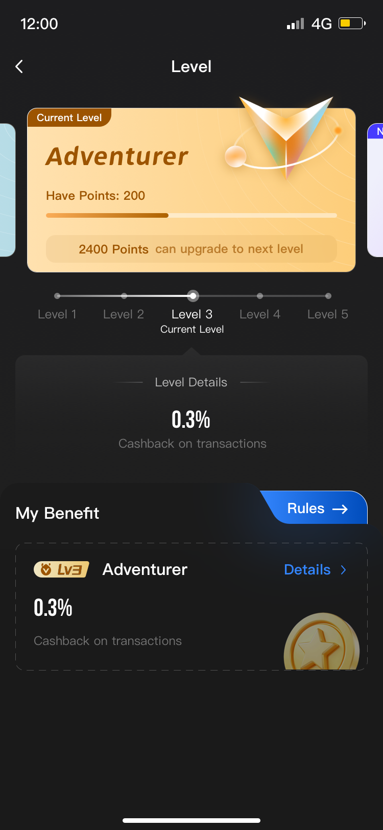 Level 3 Membership - Premium tier benefits